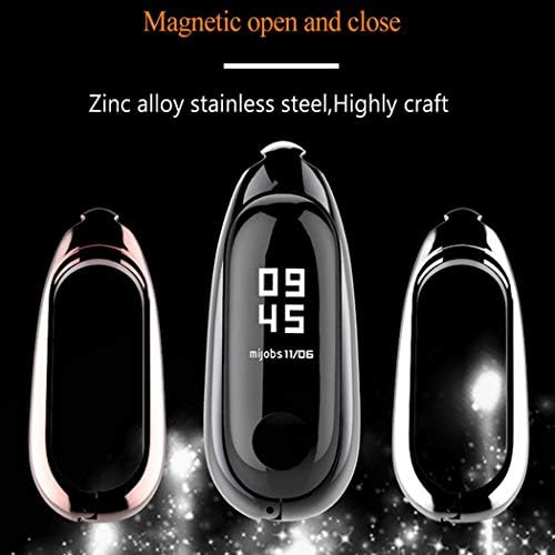 Meihet Fashion Stainless Steel Pendant Replacement Wristband Men & WomenMen & Women-Wtach Band For Xiaomi Mi Band 3(No Watch)