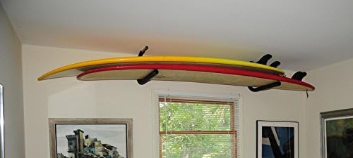 COR Surf Stand Up Paddleboard Rack, Blackone - Image 3