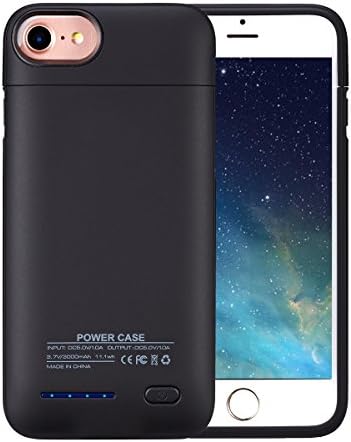 iPhone 8/7/6/6s Battery Case Ultra Slim Extended Battery Case High Capacity 3000 mAh for iPhone 8/7/6/6s External Juice Pack Charger Case 4.7 inch (B-color) 