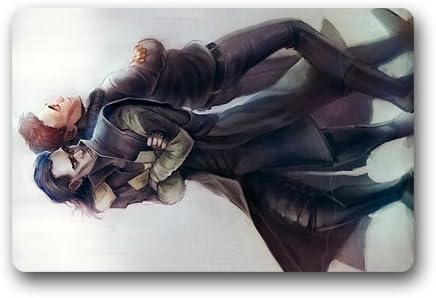 Loki Face Asgard Tom Hiddleston the dark world Thor Custom Doormat (23.6x15.7 inch) Indoor Outdoor