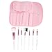 Lisli® 7pcs Professional Cosmetic Makeup Brush Set Power Blush Eyeshadow Eyebrow Lip Brushes (Pink)