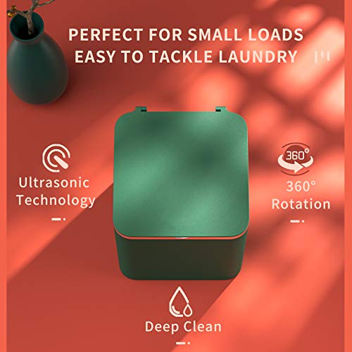 Auertech Portable Washing Machine, Mini Ultrasonic Underwear Washer