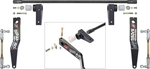 Currie Enterprises CE-9900JKFA JK ANTIROCK Front Sway Bar Kit with Billet Aluminum Frame Brackets
