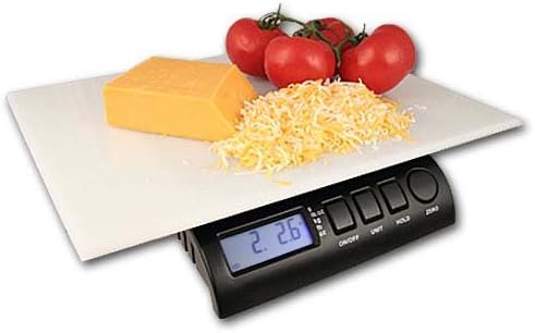 ZIEIS | 15 Lb. Capacity | Digital Kitchen Food Scale | ZIEIS BigTop 12" x 16" EZ Clean Platform | Z-SEAL | 110V Adapter | 0.1 Ounce Accuracy