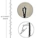 YYST Storage Chain with 20 Stainless Steel Clips for Your Toys, Sun Visors, Hats, Scarves, Gloves,etc.