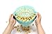 The Original Salbree Collapsible Silicone Microwave Popcorn Popper Maker Machine, Microwavable Bowl Holds 16 Cups, Uses Hot Air and Oil Always Optional - The Most Colors Available (Transparent Mint)