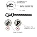 Bowisheet 2-7MM Black Square Rolo Chain Stainless Steel Round Box Necklace Men Women Jewelry