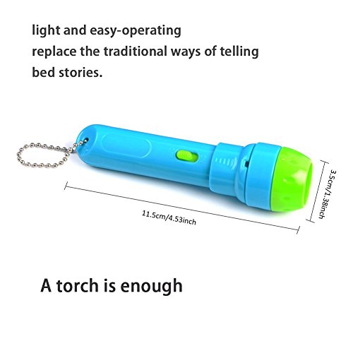 image for ZCGC Story Projection Torch , Kids Sleep Stories , Flashlight Luminous