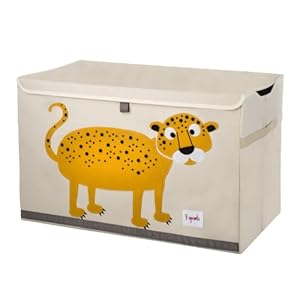 3 Sprouts Kids Toy Chest – Storage Trunk for Boys and Girls...