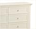 Centennial Medford 6 Drawer Double Dresser White