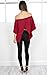 Relipop Women's Off Shoulder Tops Fashion Shirt Casual Strapless Blouses