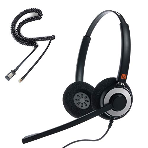 Telephone Headset With Phone Jack