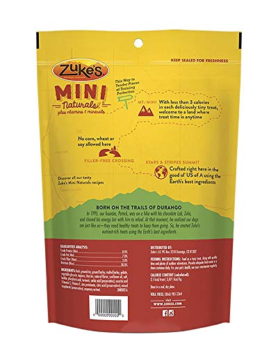 Zuke's Mini Naturals Dog Treats, Duck