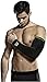 Elbow Compression Sleeve (1 Pair) Blitzu POWER + Biceps Arm Brace Support. Premium Shooter Sleeves. For Basketball, Baseball, Tennis, Yoga, Golf. (Black, Large ( Bicep 13
