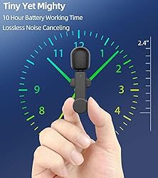 EZColoris Wireless Microphone for Android Phone USB