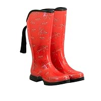 HOOFiTZ Western Red - Waterproof Equestrian Rain Boots