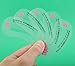 Brillife 24Pcs Styles Eyebrow Grooming Stencil Card Kit, Drawing Eyebrow Thrush Template Shaping Shaper DIY Makeup Beauty Tools