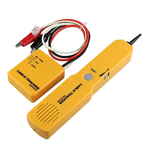 lzndeal Wire Line Finders,Trackers,Cable Test,Tone Generator Probe,Durable,Wire Line Finders Cable Test Trackers Tone Generator Probe Durable Tester Sender Receiver