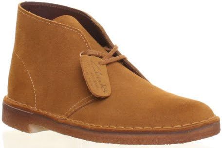 clarks boots gold