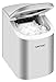 Ivation Portable Ice Maker w/Easy-Touch Buttons for Digital Operation - 2 Selectable Cube Sizes - Yield Up To 26.5 Pounds of Ice Daily