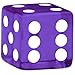 Brybelly 5 Count 19mm Dice (Purple)