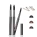 Bodermincer 3 Colors Waterproof Eyebrow Pencil (B013-dark brown-1PCS)