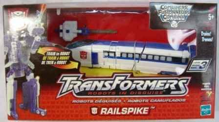 Transformers RID 2001 RAILSPIKE r.i.d.