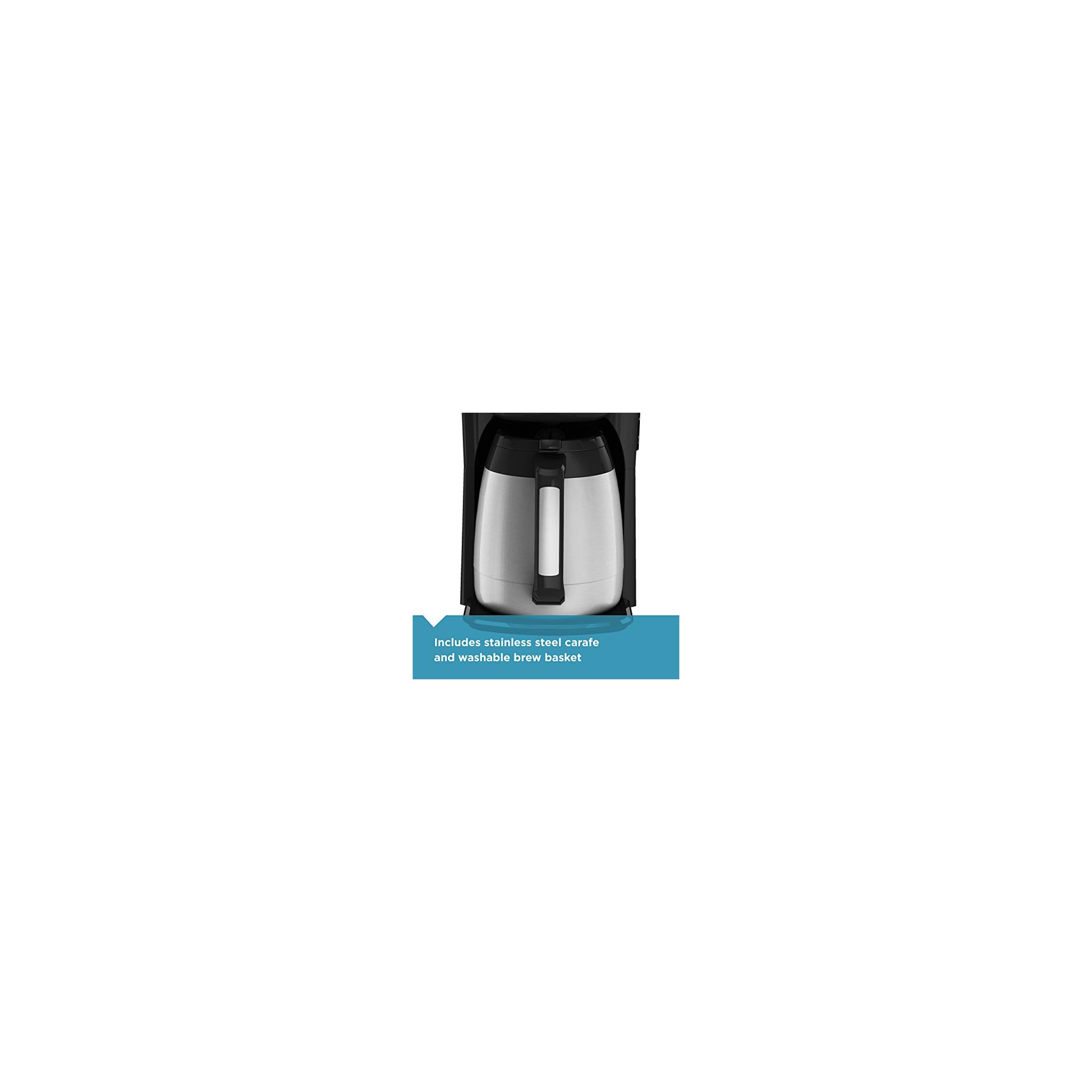 BLACK+DECKER QuickTouch™ Digital Programmable 12Cup* Coffee Maker