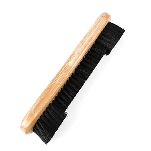 Monrocco 9 Inch Soild Wooden Billiard Pool Table and Rail Brush Set Cleaning Tools Accessory for Cleaning Billiards Table