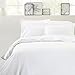 700-Thread-Count Cotton Blend Full Size Sheet Set (4 pc, Pure White) - Deep Pocket Fits Low Profile Foam and Tall Mattresses, Comfy Sateen Weave, Hotel Quality, Cozy and Comfortable Bed Sheets