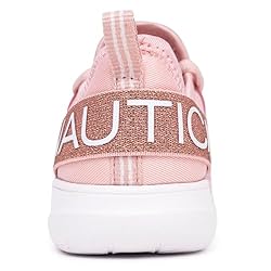 Nautica Girls Lightweight Breathable Sneakers Strap