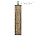 Rosebeading 20 count Antique Bronze Pendant Trays with 10x50mm Rectangle Blank Bezel - Bezel Pendant for Custom Photos