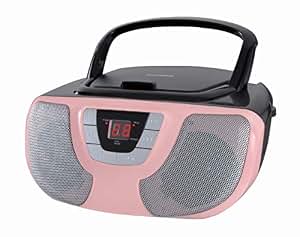 Curtis SRCD243M-PINK Sylvania SRCD243 Portable CD Player with AM/FM ...