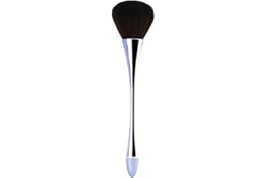 Blush Brush, Portable Slim Powder Makeup Brush, Nail Brushes, Powder Foundation, Cosmetic Brushes for, Blush & Bronzer