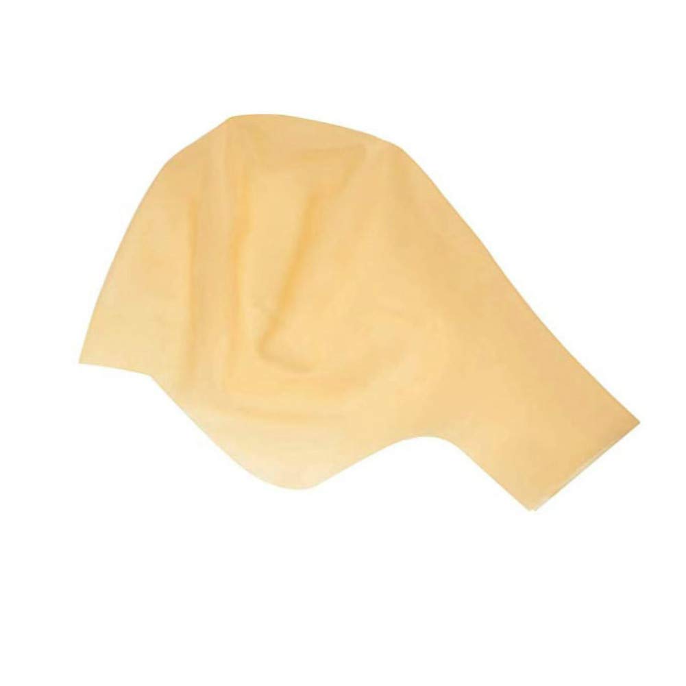 Adults Teens Bald Caps Makeup Latex Bald Head Wig Cap Costume Accessory (Big)