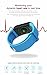 Pard kids Waterproof Outdoor Activities Fitness Tracker with Heart Rate / Altitude / Pressure / Calories Monitor for iOS iPhone and Android Samsung Smartphones, Black