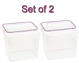 Snapware 1098422 17 Cup Medium Rectangle Storage Container Set of 2