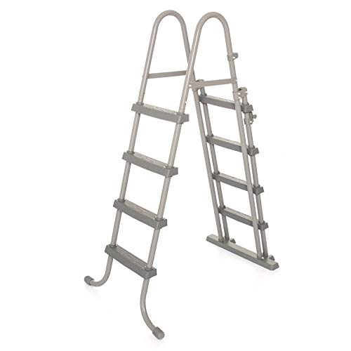 Bestway 5833119 Flowclear Safety Ladder, Steps for Above Ground Pools