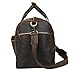 Polare 23'' Vintage Full Grain Cowhide Leather Weekender Duffle Bag Overnight Travel Carry on Duffel Bag For Men