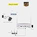 [Audio Recording] Tonton 1080P Full HD Wireless Security Camera System,8CH NVR Recorder with 2TB HDD and 4PCS 2.0 MP Outdoor Indoor Bullet Wireless IP Cameras with PIR Sensor,Plug and Play,Free App