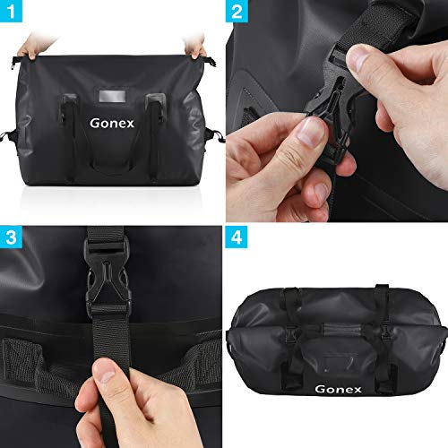 Gonex 80L Extra Large Waterproof Duffle Travel Dry Duffel Bag Heavy