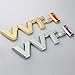 3D Metal VVT-I Car Side Fender Rear Trunk Emblem Badge Sticker Decals for Toyota Camry Lexus Is Es Rx