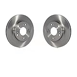 Front Disc Brake Rotors Pair For Honda Civic Acura