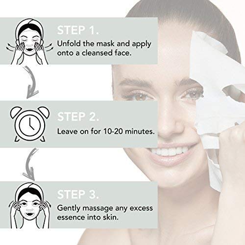image for Rael Sheet Masks Value Packs - Real Natural Facial Masks With Collagen