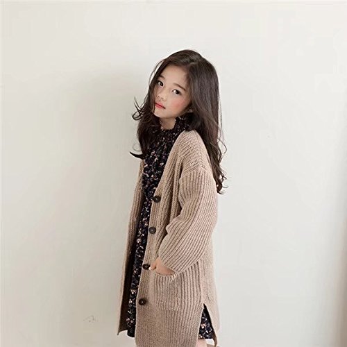 Amazon ノーブランド品 長袖アウター 韓国タイプ 子供服 ニット