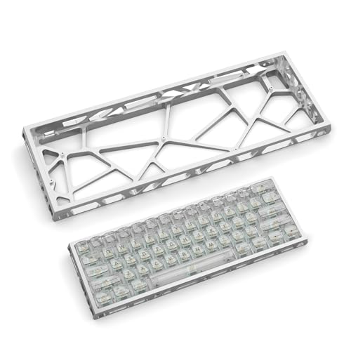 Kutethy KY60 Aluminum Keyboard Case Silver