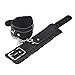 Jonerytime_Soft Comfortable PU Fur Leather Handcuffs Wrist Cuffs and Blindfold Eye Mask (Black)thumb 3