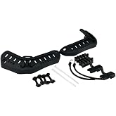 ATAIRSOFT Rail Mount Helmet Adapter Maritime Helmet Side Rail with Lanyard Mounting Screws Tactical Hunting Helmet Accessories