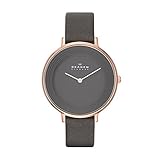 Skagen Women's SKW2216 Ditte Grey Leather Watch