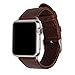 Apple Watch Band, Shielda Luxury Genuine Leather Strap Replacement Real Leather Band for Apple Watch (38mm Coffee)